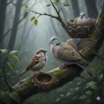 The Dove and the Sparrow’s Friendship