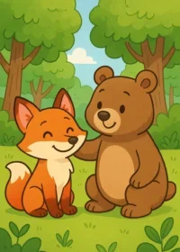 The Fox and the Bear’s True Friendship