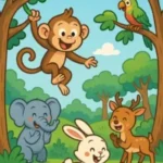 The Monkey and the Rabbit’s Friendship