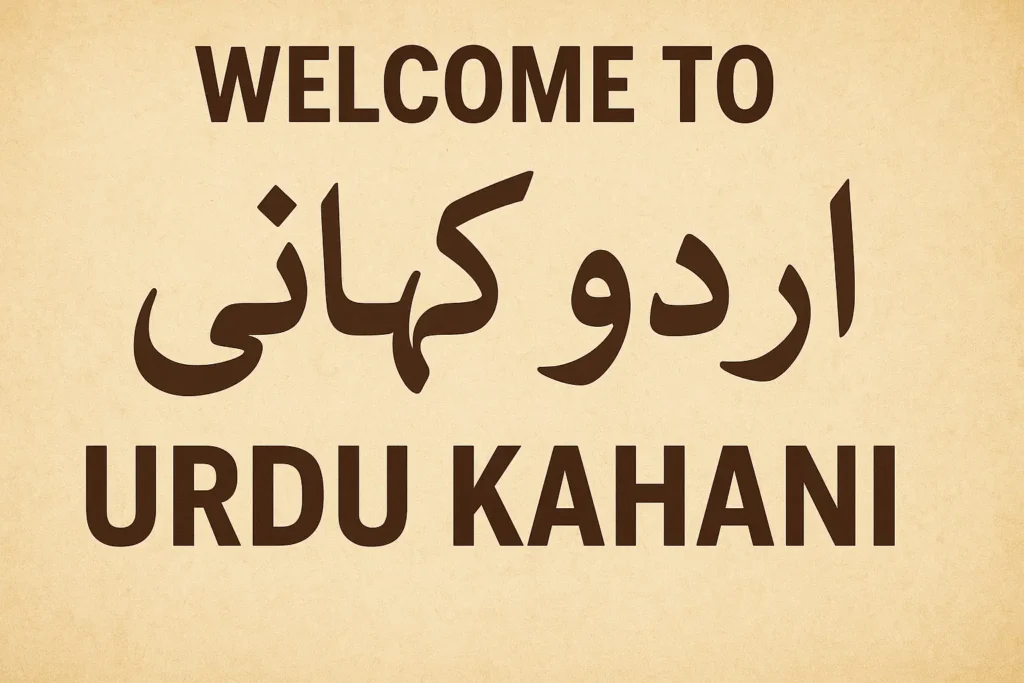 Welcome to Urdu Kahani